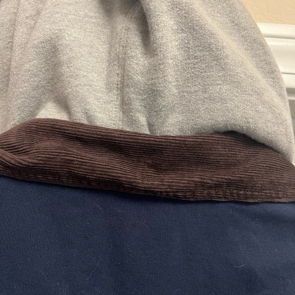 Vans Men’s Denim Jacket with Built-in Hood and Corduroy Collar - Picture 4 of 4